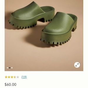 never worn perfect condition moss jeffrey campbell clogge platform clogs size 7